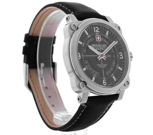 Swiss Military Hanowa Aerograph Stainless Steel Sports Analogue Quartz Watch