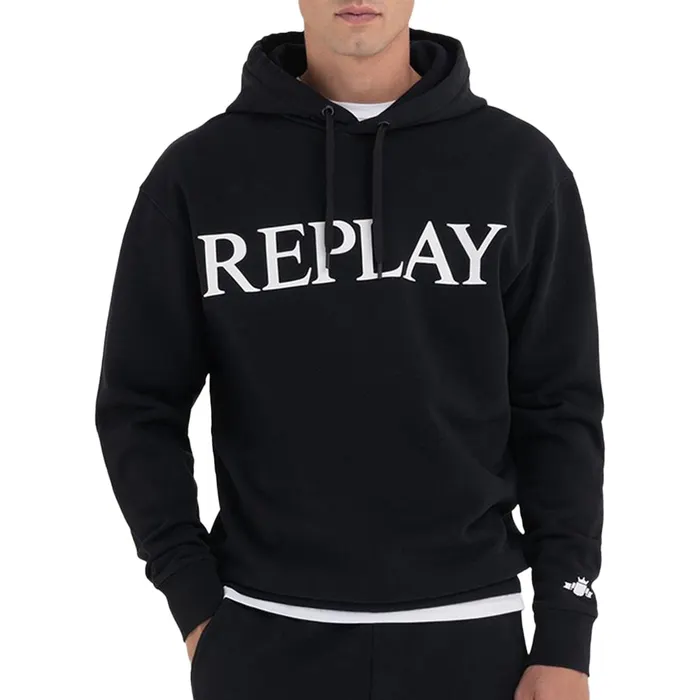 Replay Pure Logo Hoodie Heren