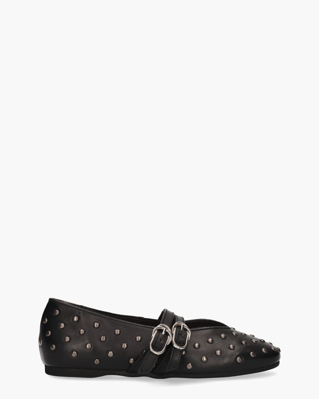 Nubikk Gisele Grace Studs Zwart Damesballerina's