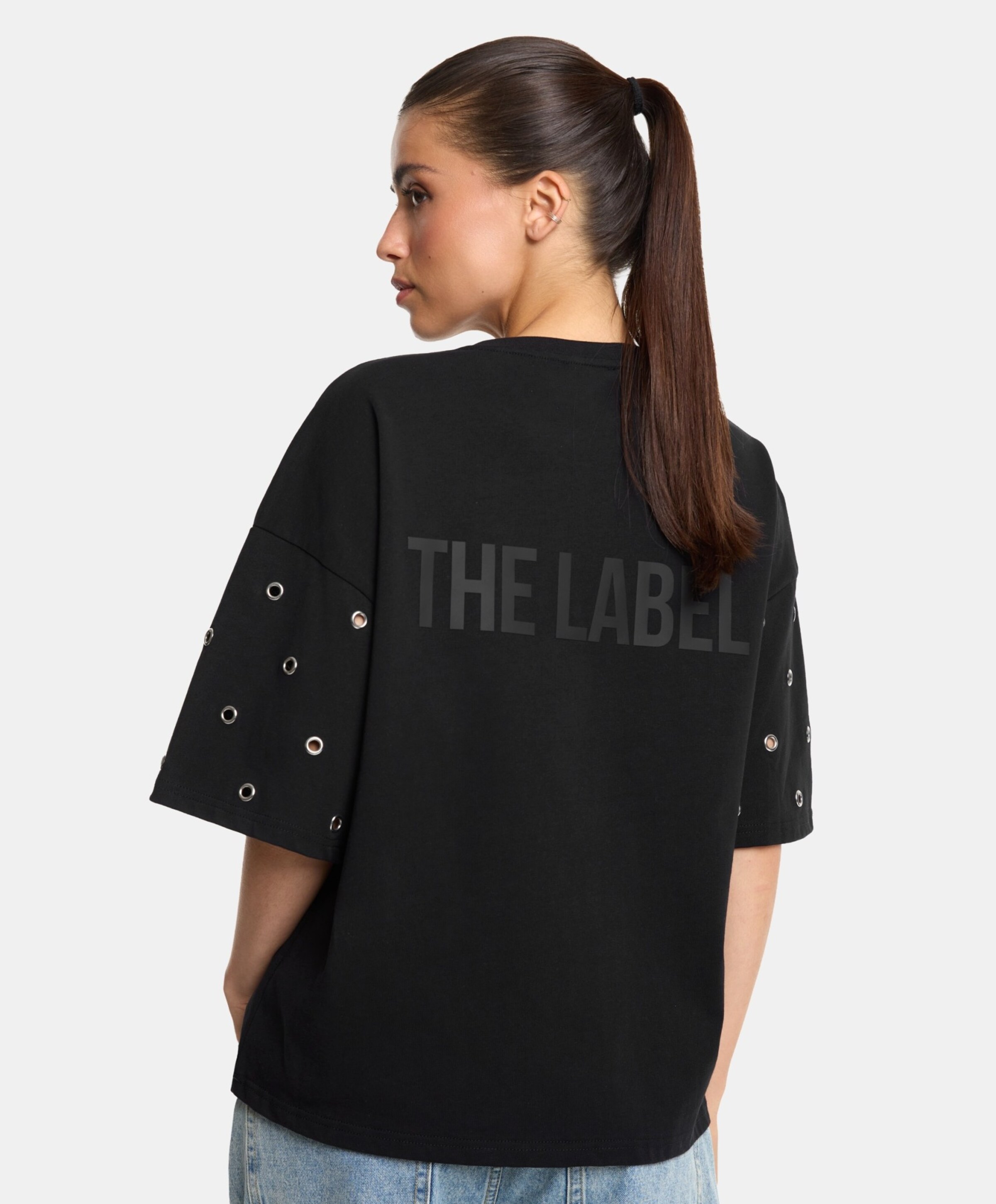 Alix The Label Dames T-shirt zwart
