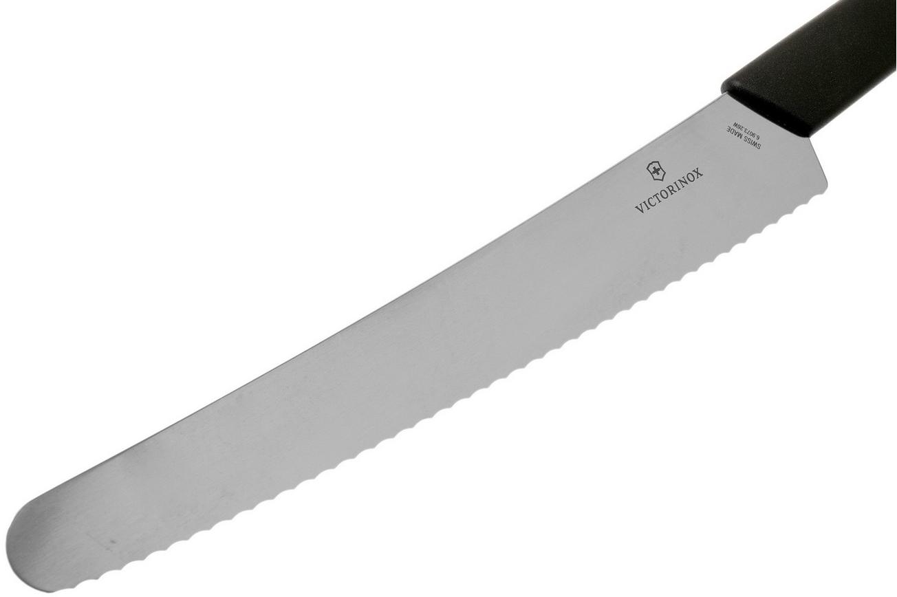 Victorinox Swiss Modern 6.9073.26WB broodmes 26cm, zwart