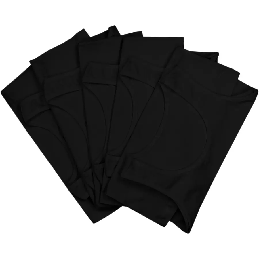 TupTam Mädchen Kinder Unterhemd 5er Pack schwarz
