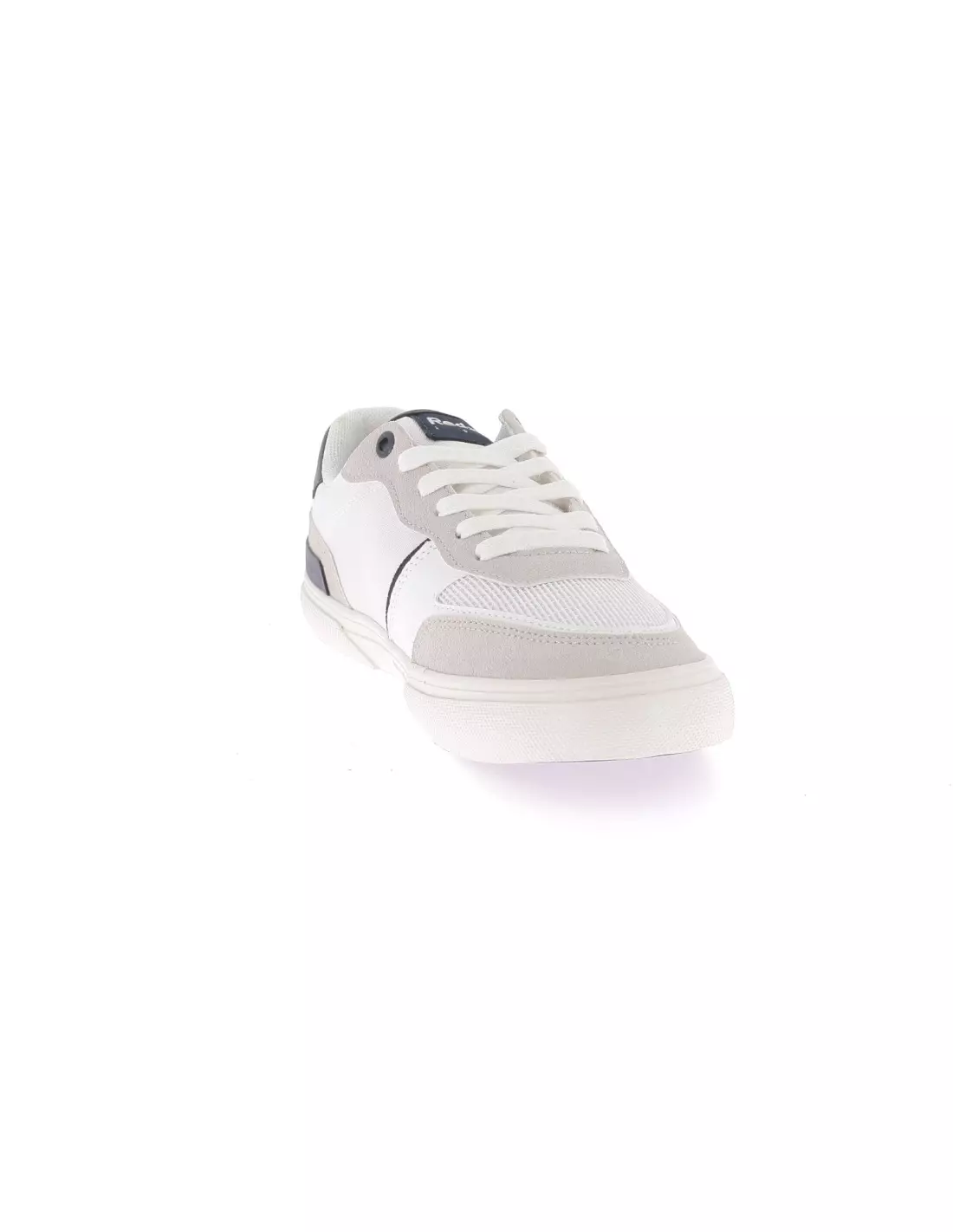 REDSKINS OPTIC - Baskets ECRU+MARINE