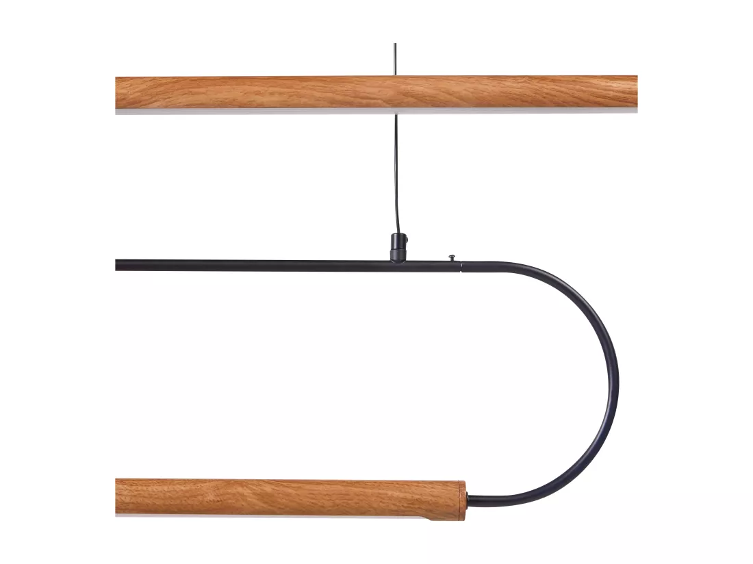 Lampe suspension LOGONE Métal Noir