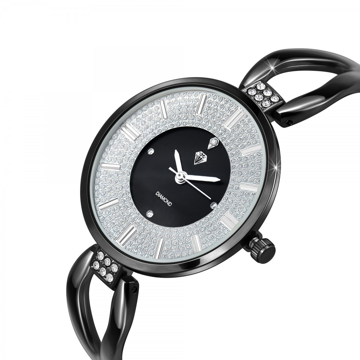Montre mode Emilie SC Crystal ornée d'un diamant