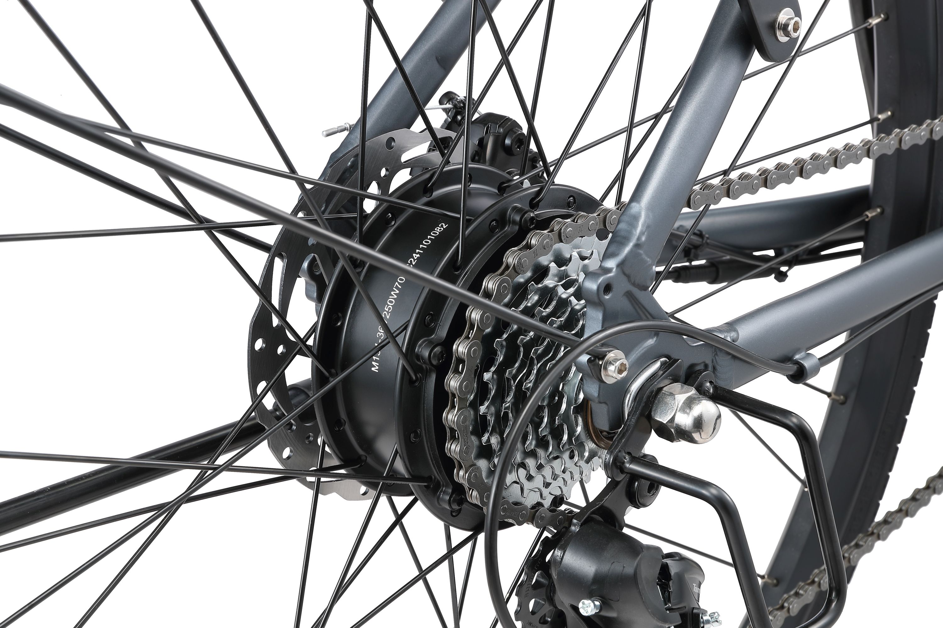 E-Bike Citybike SOFIA anthrazit