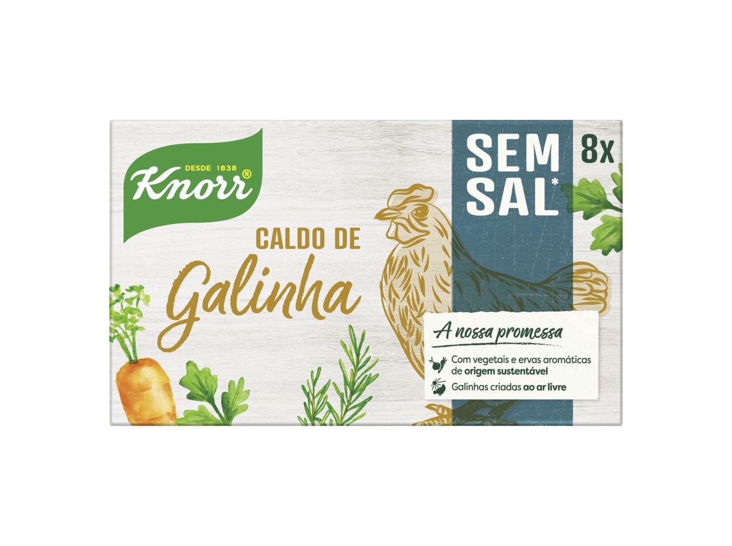 CALDOS KNORR GALINHA SEM SAL 8UN