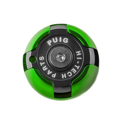 Bouchon de carter d'huile Puig Aluminium - Vert