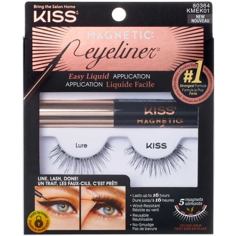 Kiss Magnetic Eyeliner & Lash Kit - Lure