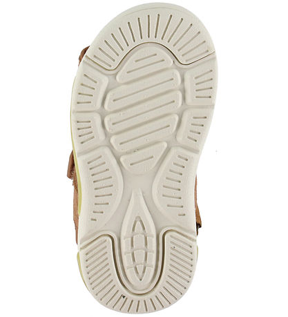 En Fant Sandalen - Klettband m. Light - Mocha Schaumfestiger