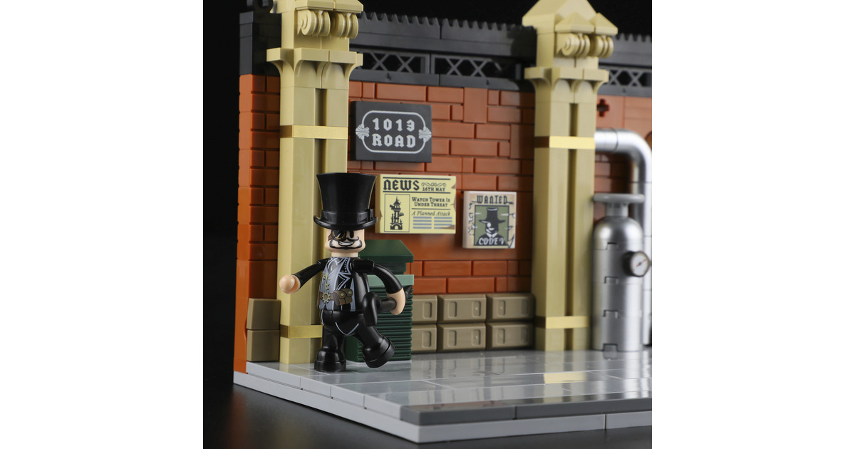 LumibricksSteampunk World - Steampunk Motorcycle Pursuit Constructiespeelgoed  (F9067)