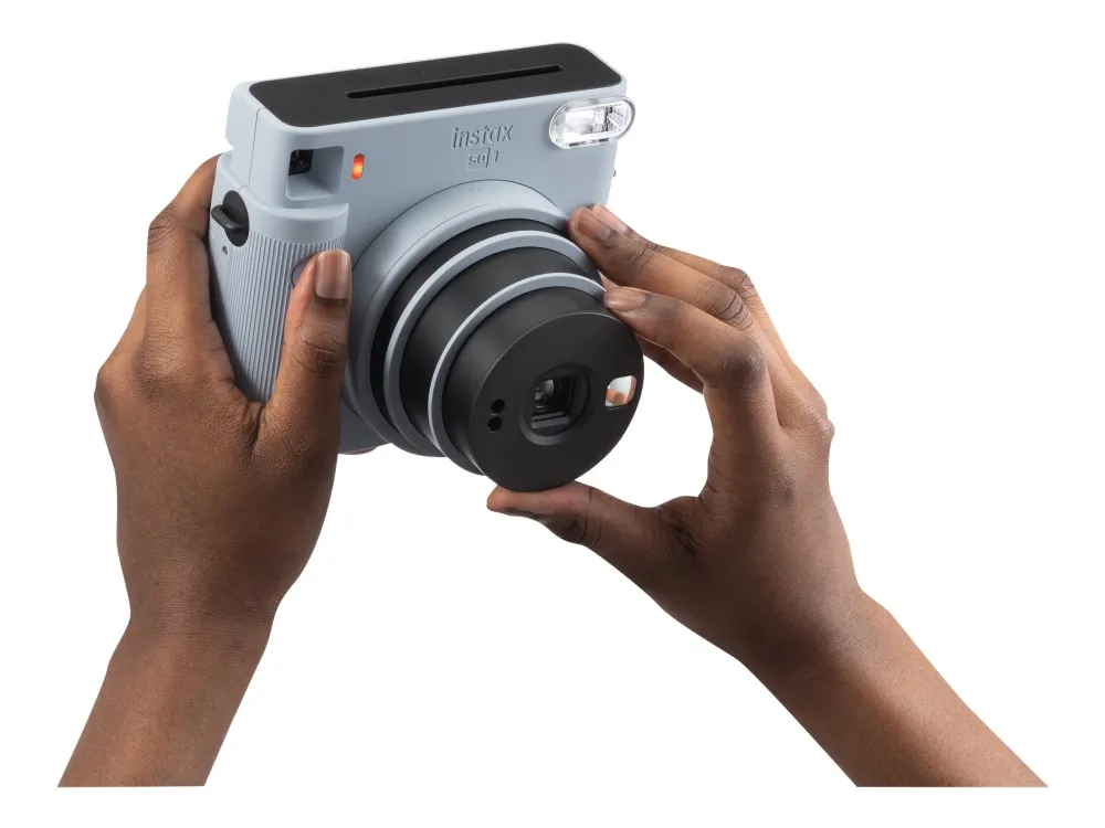 Fujifilm Instax SQUARE SQ1 - Instant kamera - objektiv: 65.75 mm - instax SQUARE glacier blå