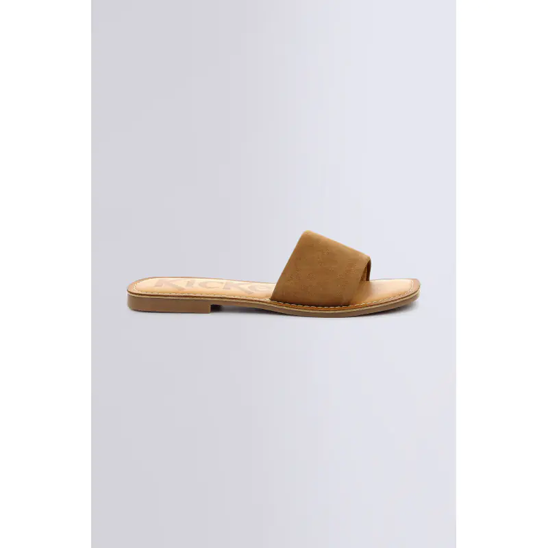 KICK GIPSI CAMEL MULES Cuir Femme