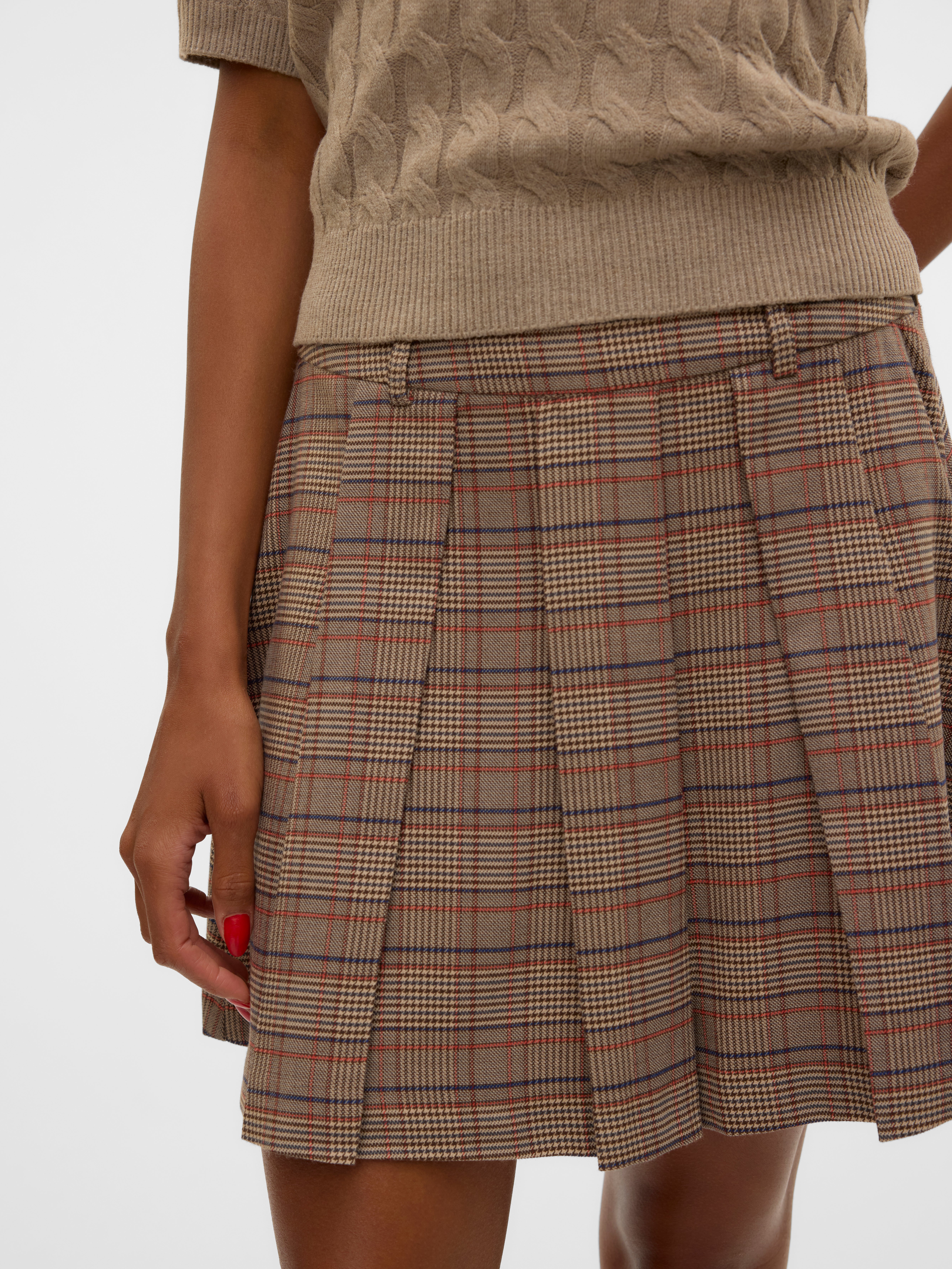 VMELLIE Mid waist Mini-rok