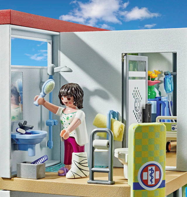 Playmobil® Konstruktions-Spielset »Modernes Krankenhaus (71615), Action Heroes« Made in Europe