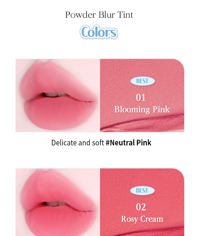 MACQUEEN - Poeder Blur Tint - 6 kleuren