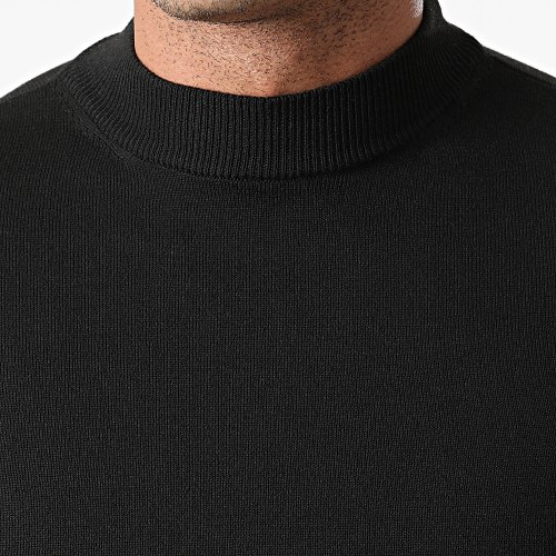 Pull Col Cheminée 0050 Noir