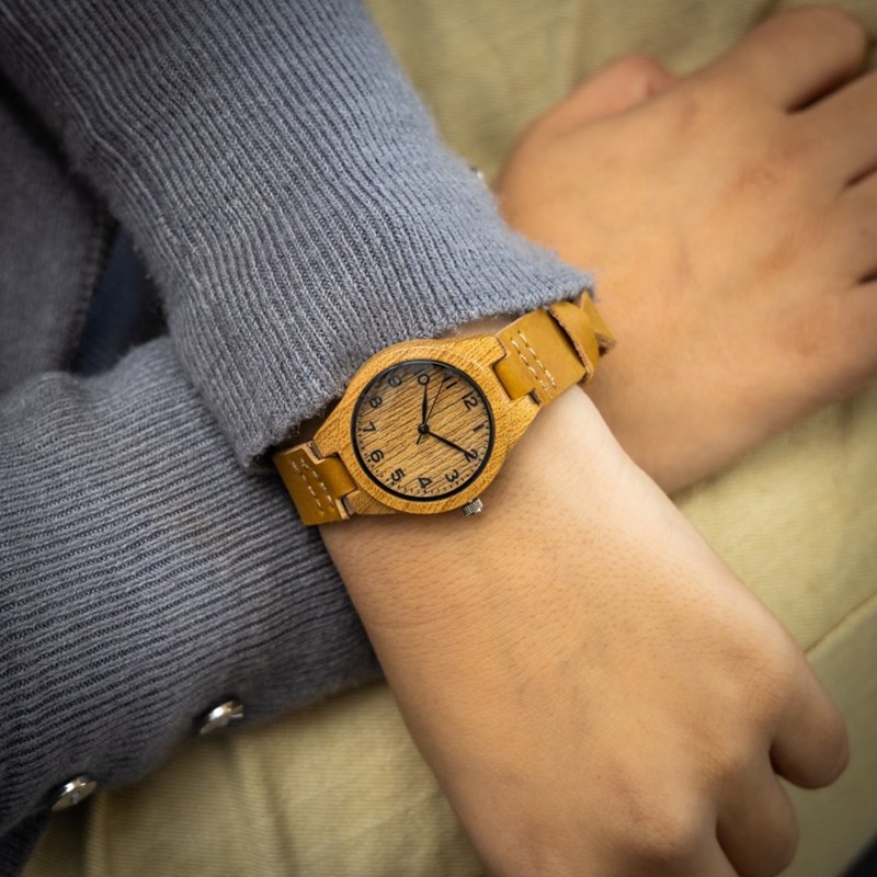 Montre Femme CHTIME bracelet Cuir Marron
