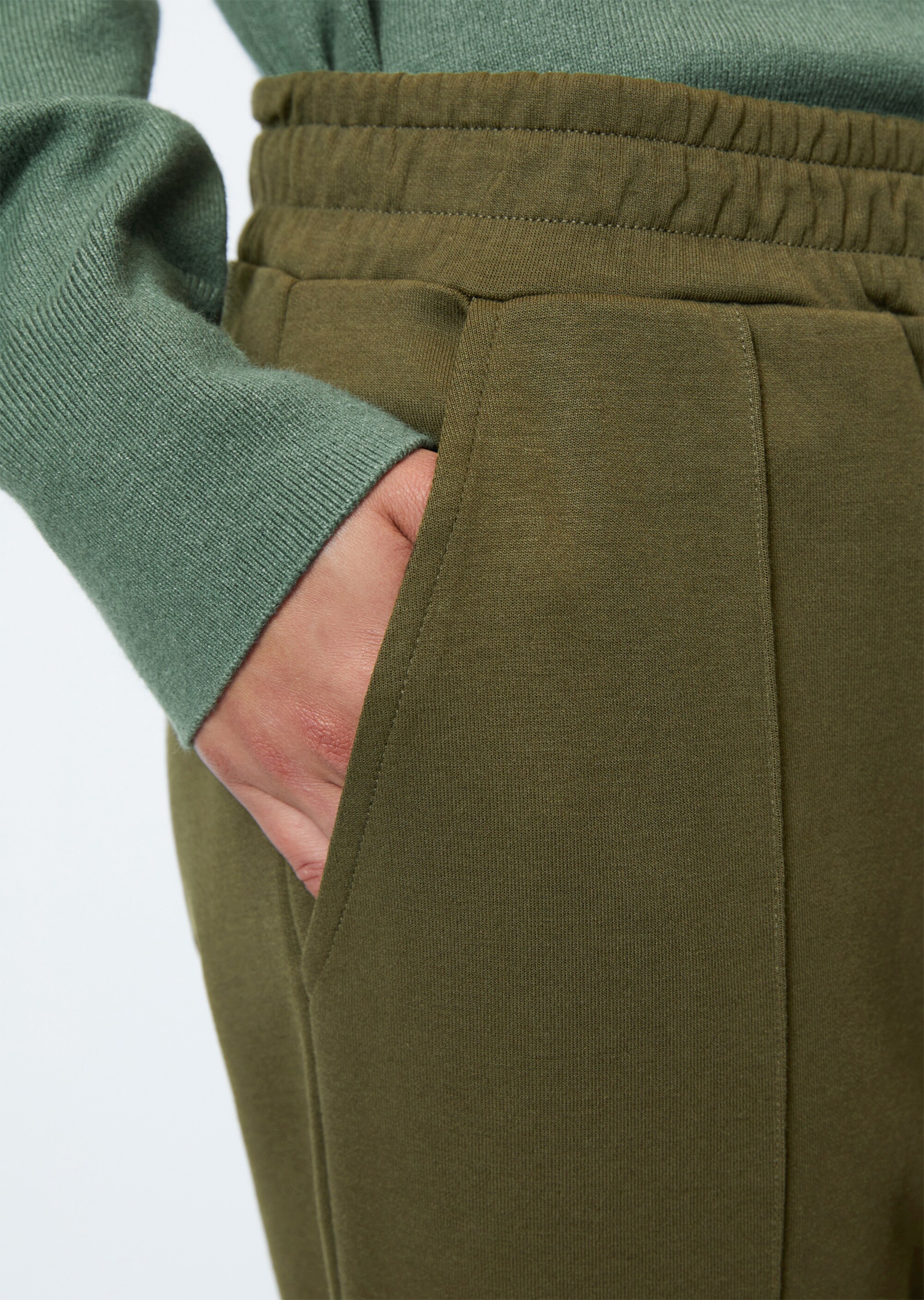 Jersey-Trackpants slim aus Interlock-Qualität mit Silktouch