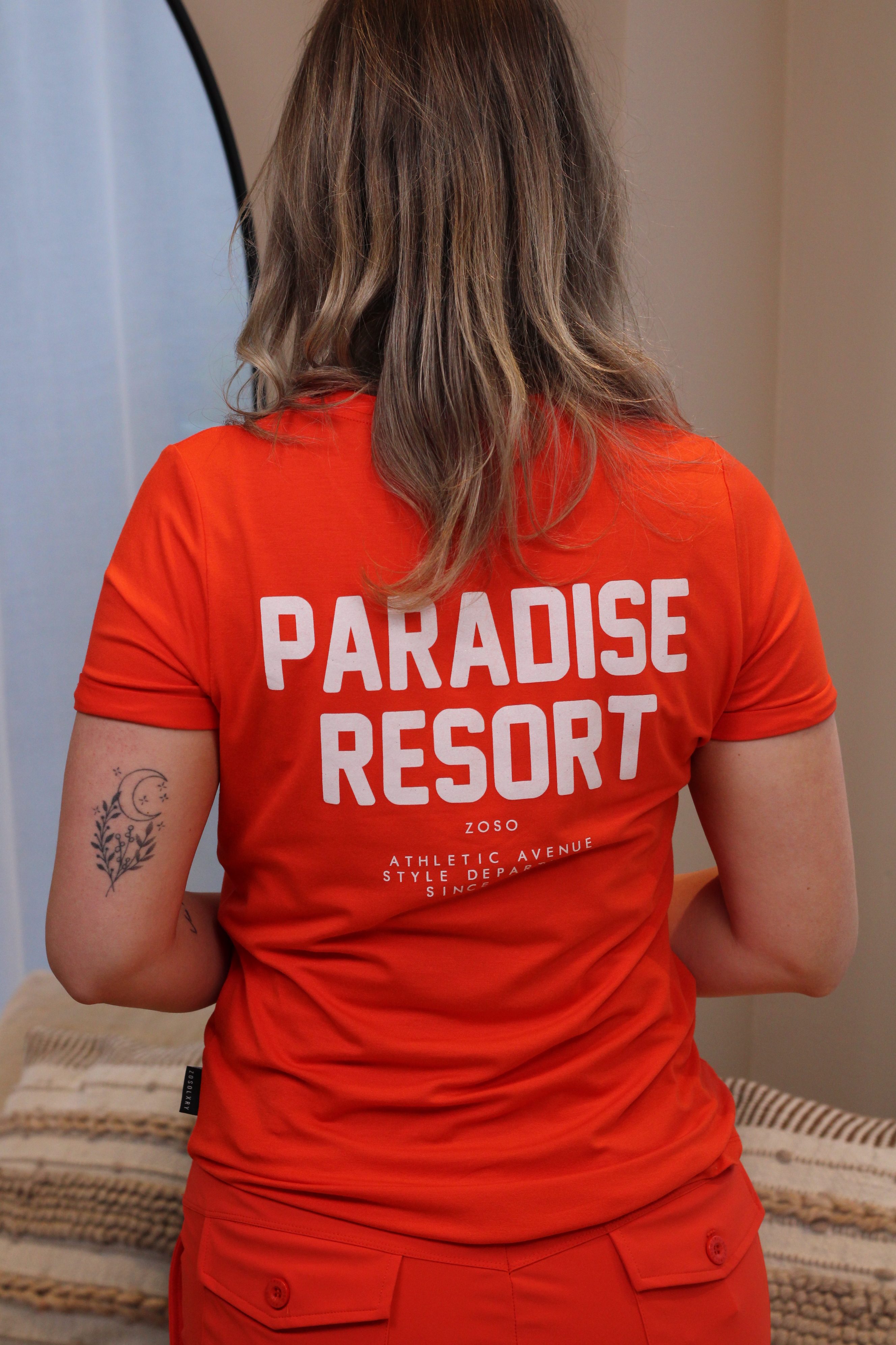Zoso - Ellen T-Shirt With Print - Orange