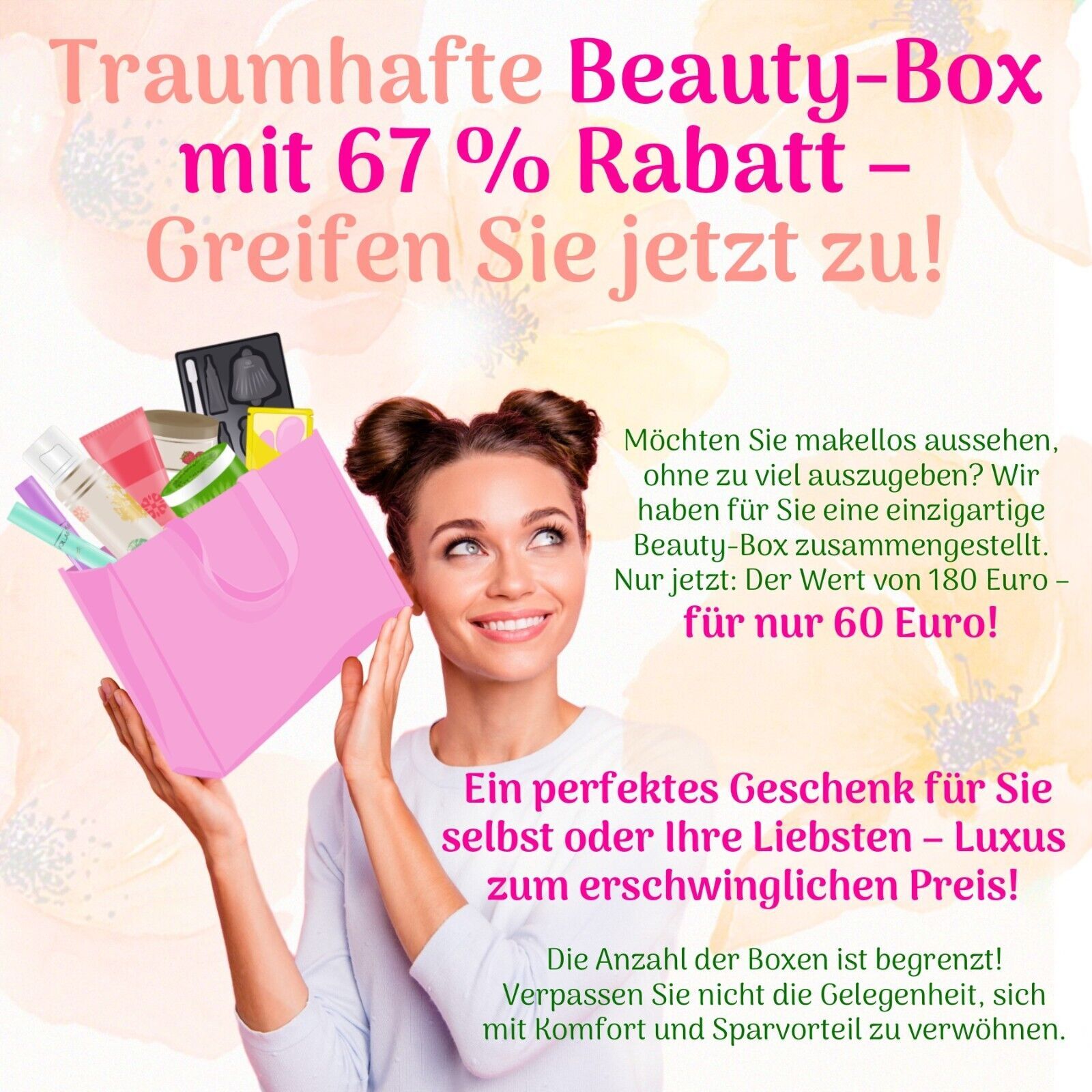 P-Beauty Geschenkbox Beautybox Damen für Körperpflege