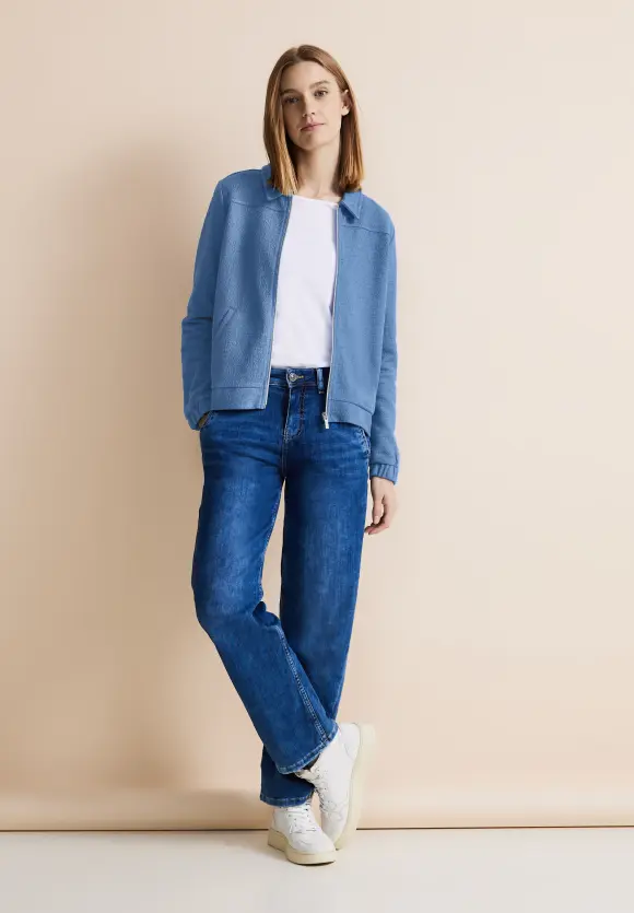 Struktur Shirtjacke - original blue