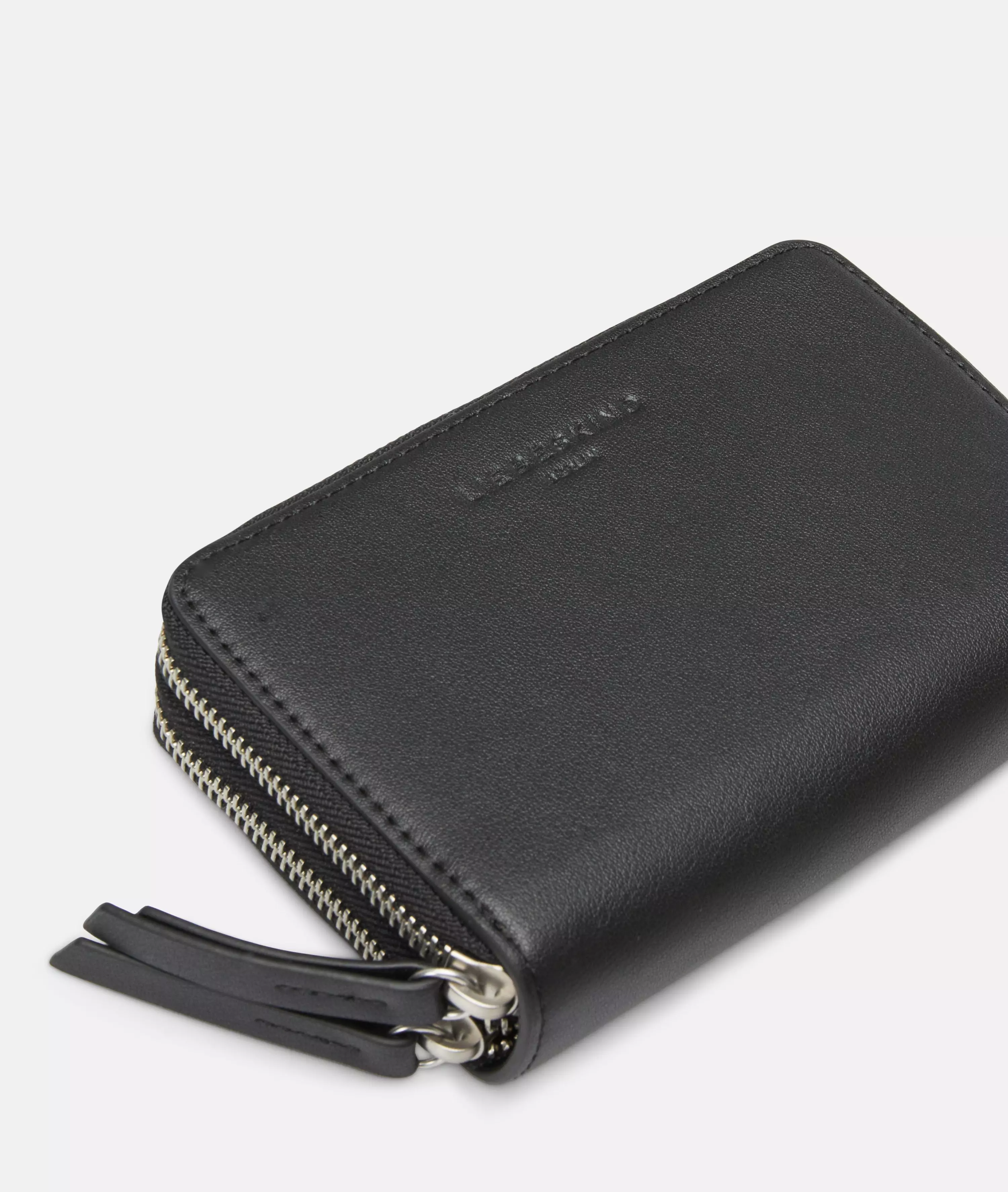Sophia purse L Large wallet in leather look with authentic grain