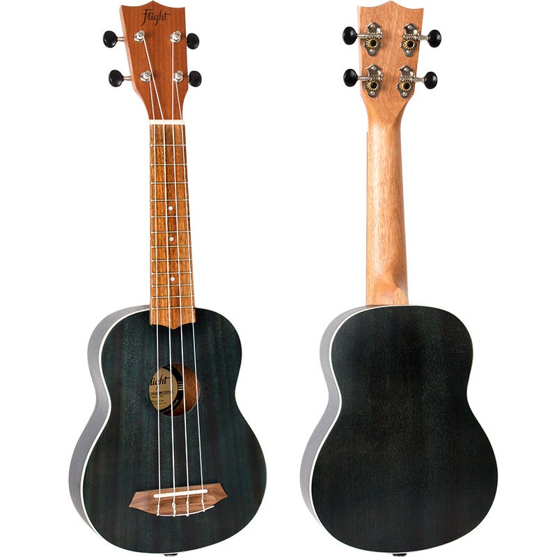 Flight Gemstone Series NUS380 Topaz sopraan ukelele met gigbag
