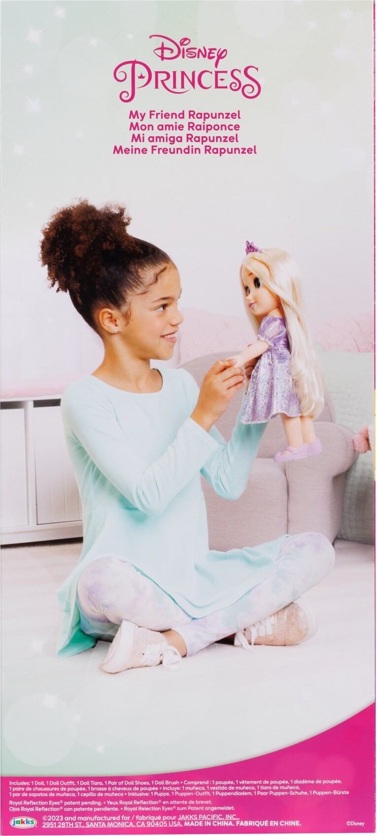 Rapunzel Dukke - Disney Prinsesse - 38 CM