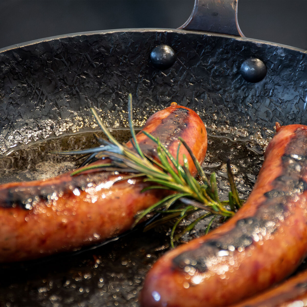 Satake Kuro BBQ-stekepanne 28 cm, kullstål