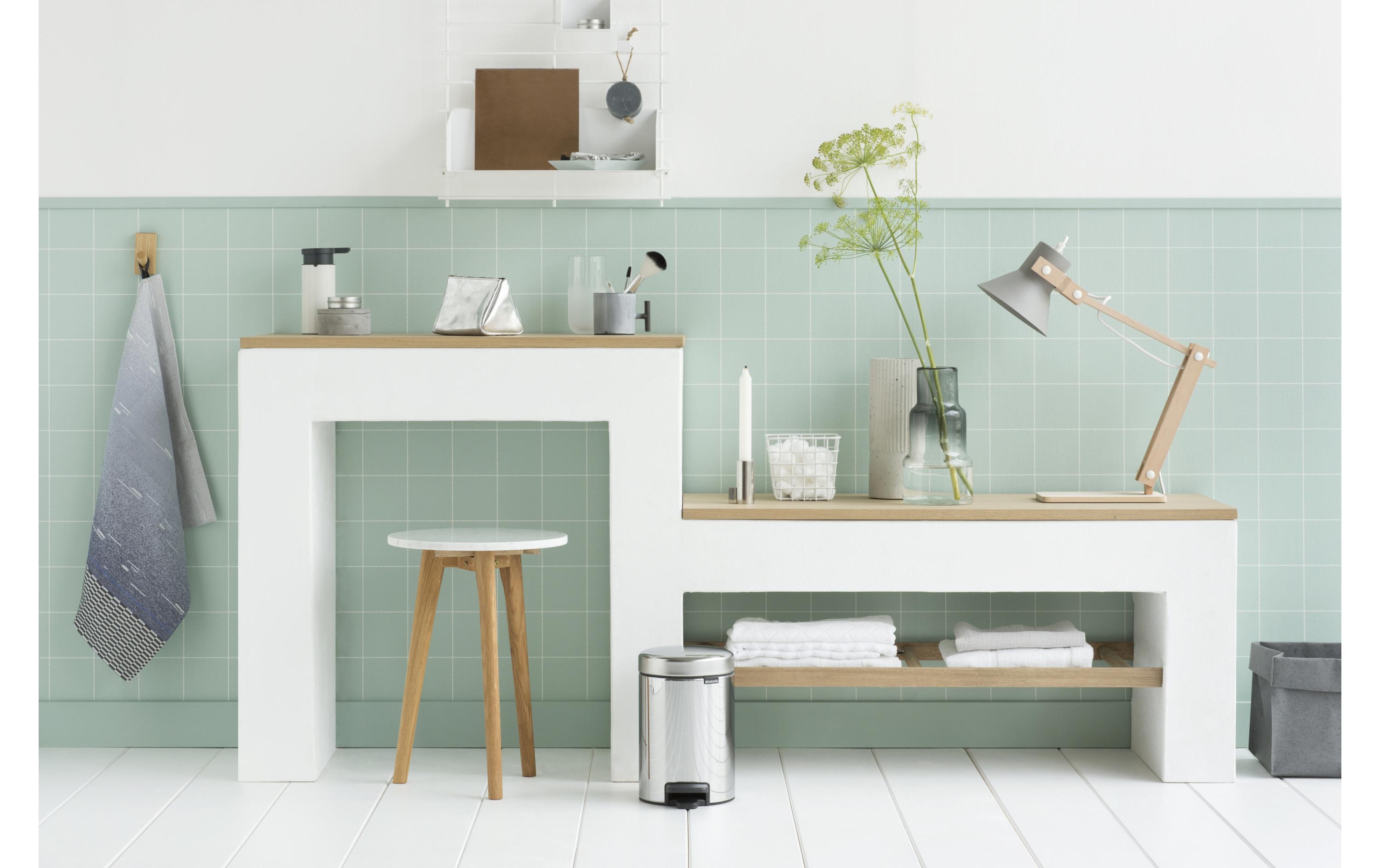 Kosmetikeimer NewIcon 3 l, Brilliant SteelTreteimer