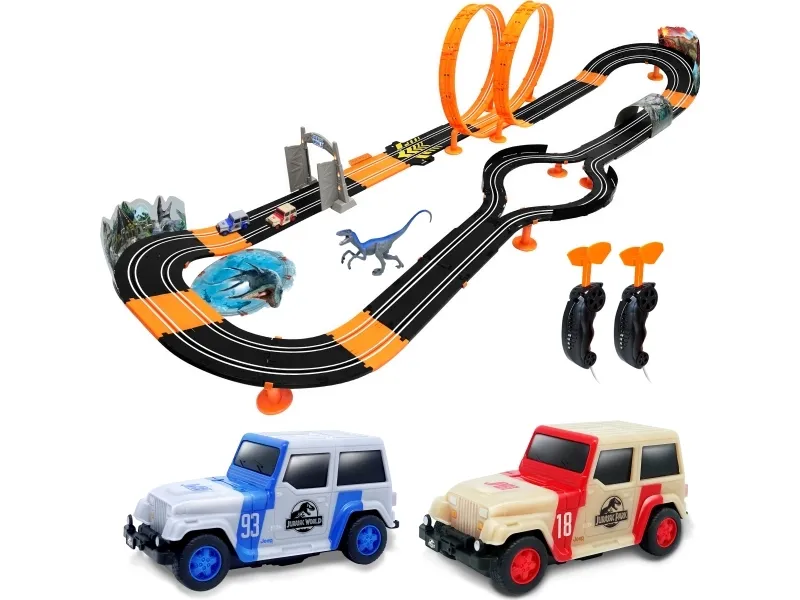 Jurassic World Mega Predator Pursuit Race Track