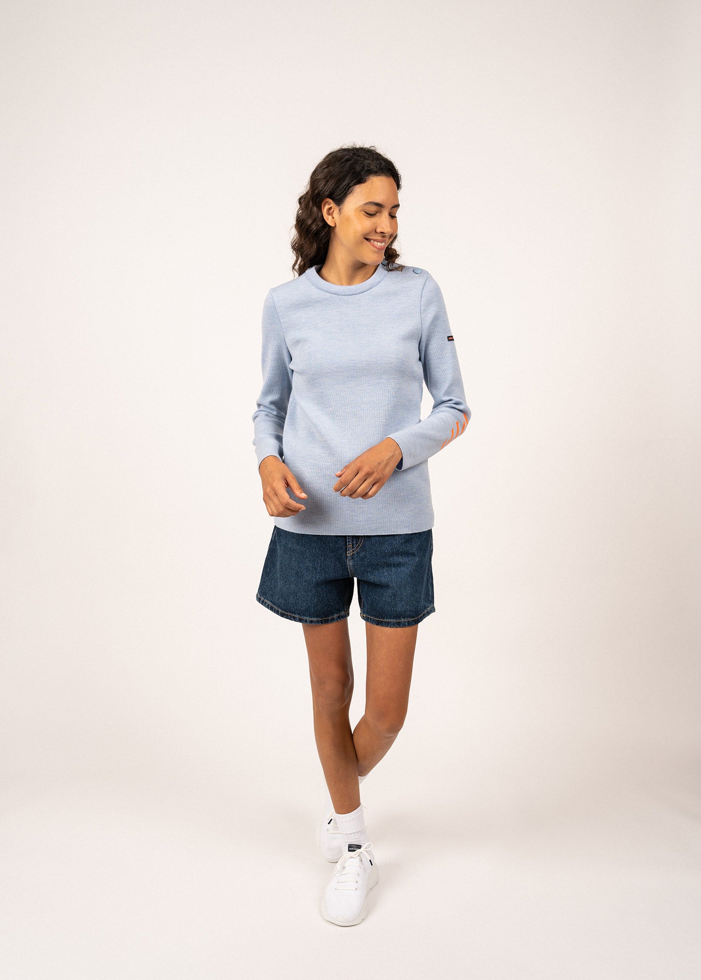 Pull marin uni Brégançon