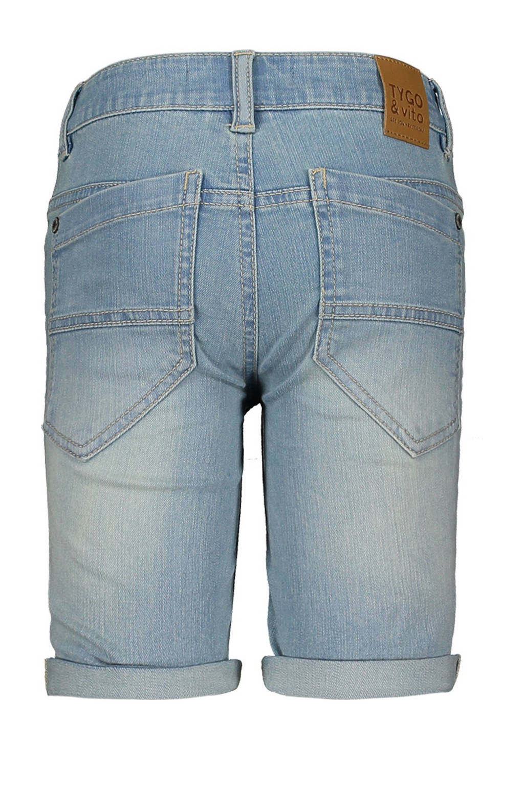 TYGO & vito slim fit jeans bermuda light denim