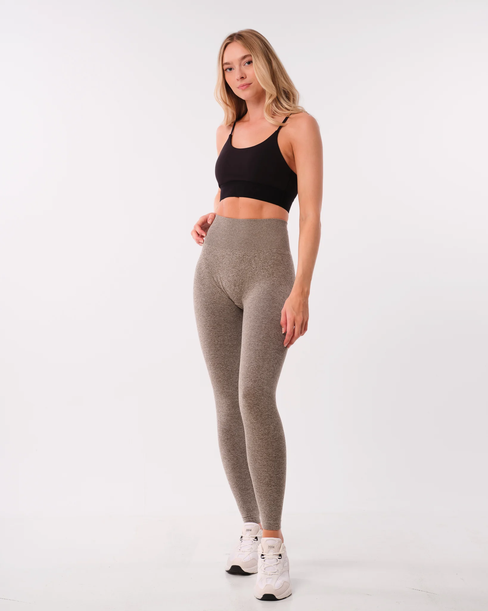 Bumpro Beam Clean Tights Olive Green Marl
