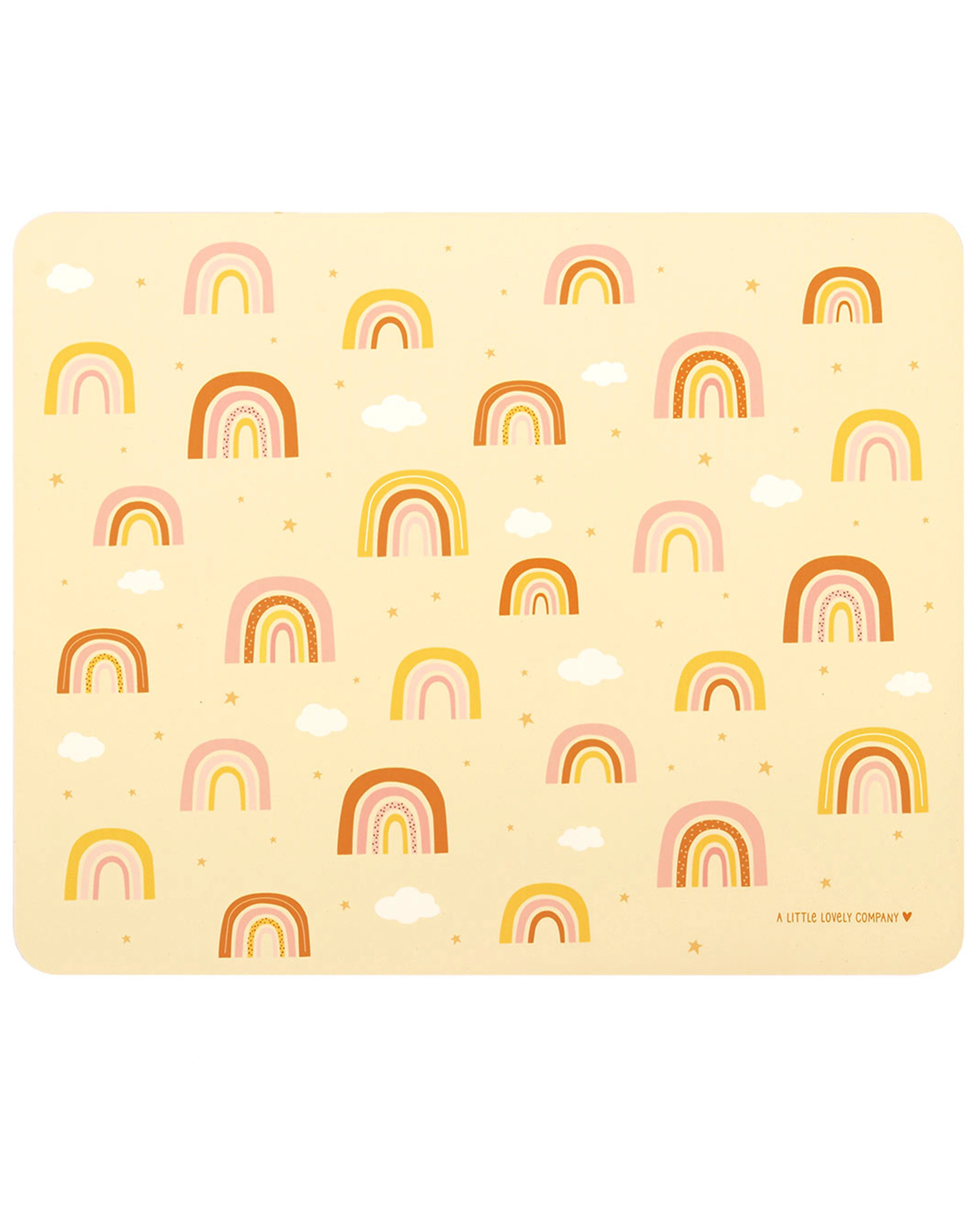 Tischset REGENBOGEN (43x34) in gelb