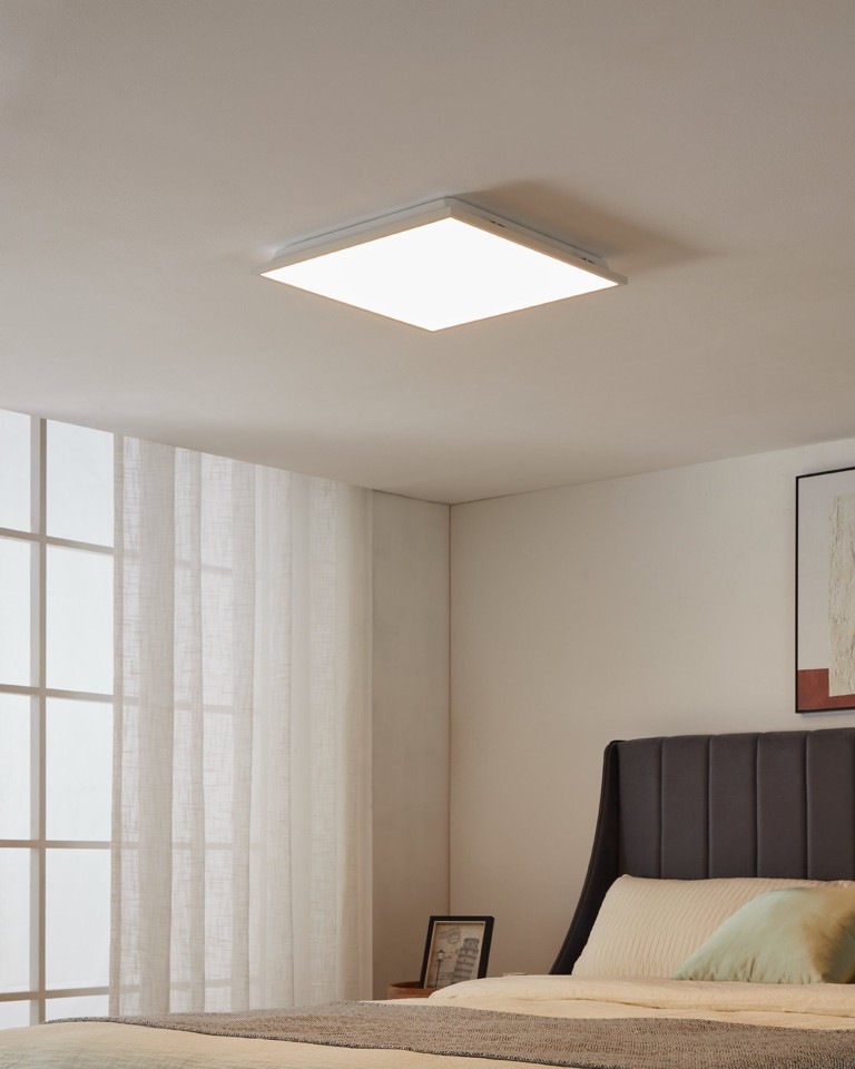 EGLO - Herrora-Z loftlampe hvid 45x45 - TW - Zigbee, Bluetooth