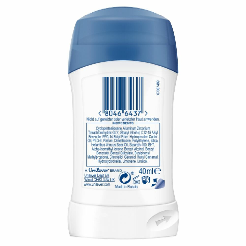 6x Dove Deodorant Stick Original40 ml