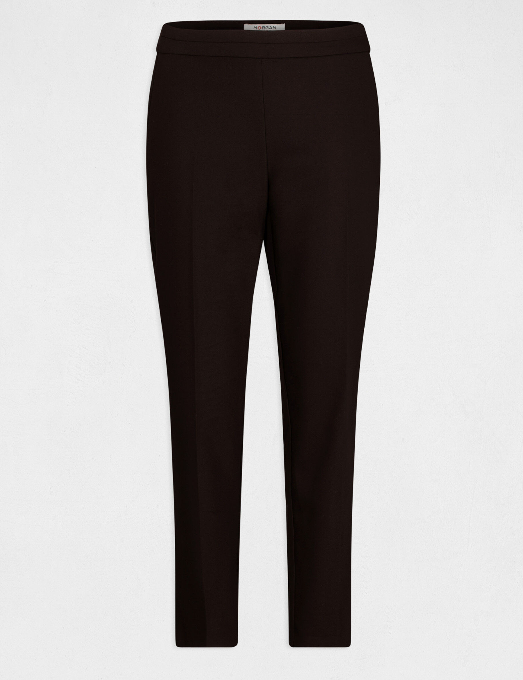 Pantalon cigarette 7/8ème noir femme - noir
