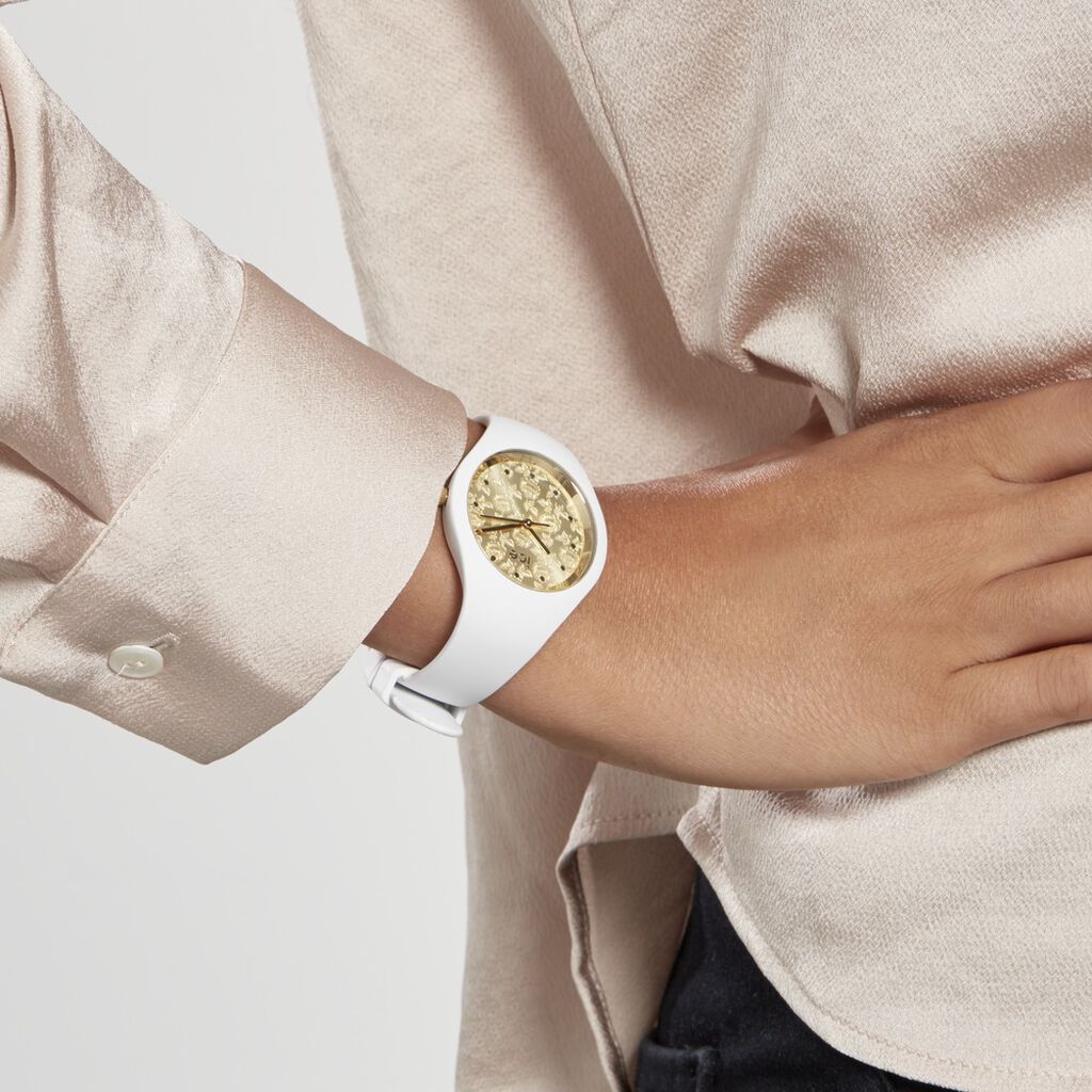Montre Ice Watch Flower Blanc