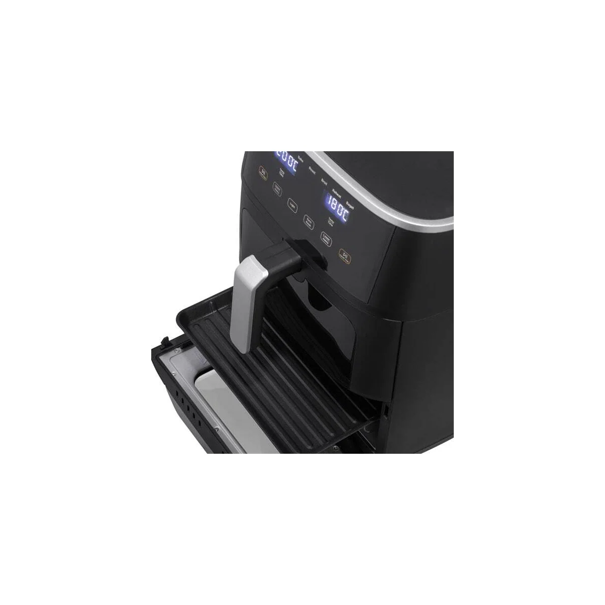 Ströme Combo Airfryer Grill 6+5L med to soner og en total kapasitet på 11 liter