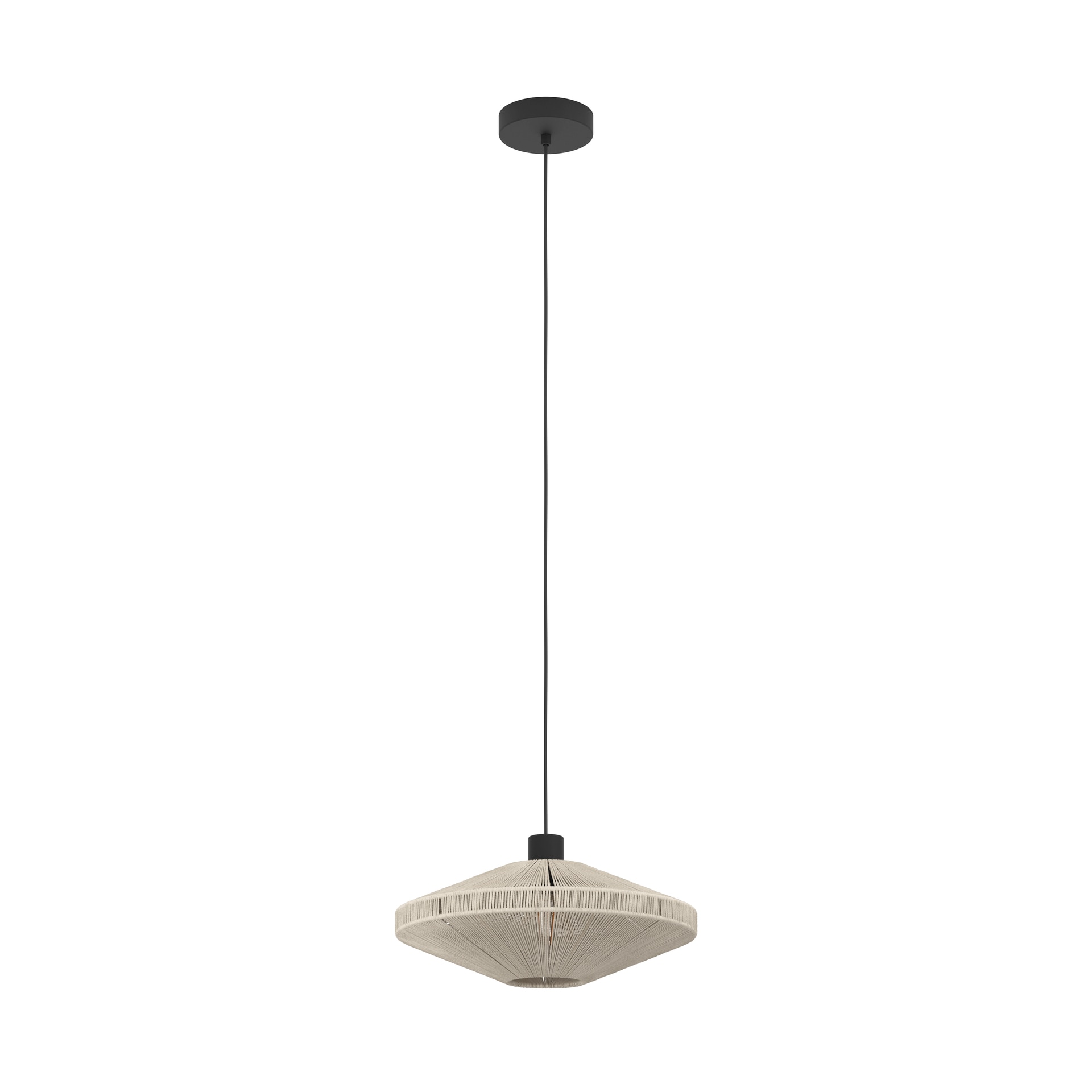 EGLO Retrofit Pendelleuchte MIDSUMMER 38 cm creme