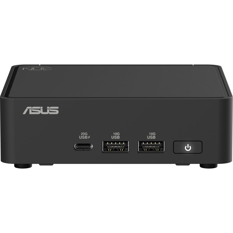 ASUS NUC RNUC15CRKU5063C2 Intel Core Ultra 5 225H 16 Go DDR5-SDRAM 512 Go SSD Windows 11 Pro Mini PC Noir
