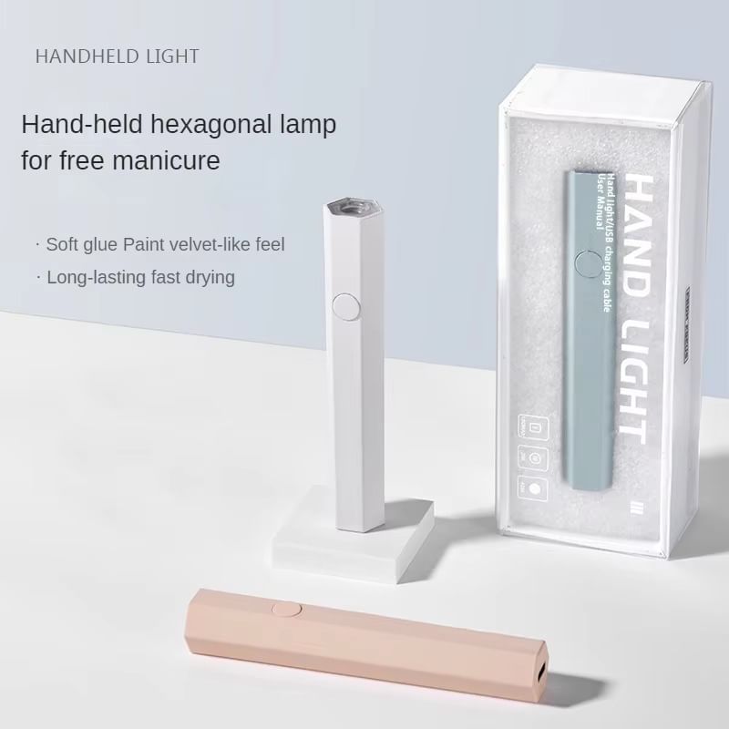 HOMTEC - Draagbare USB-nagelkunstlamp