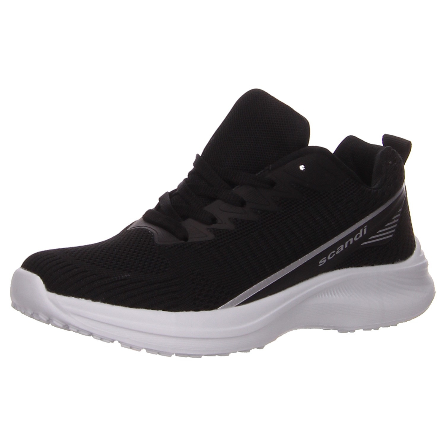 Scandi Sportschuhe schwarz schwarz