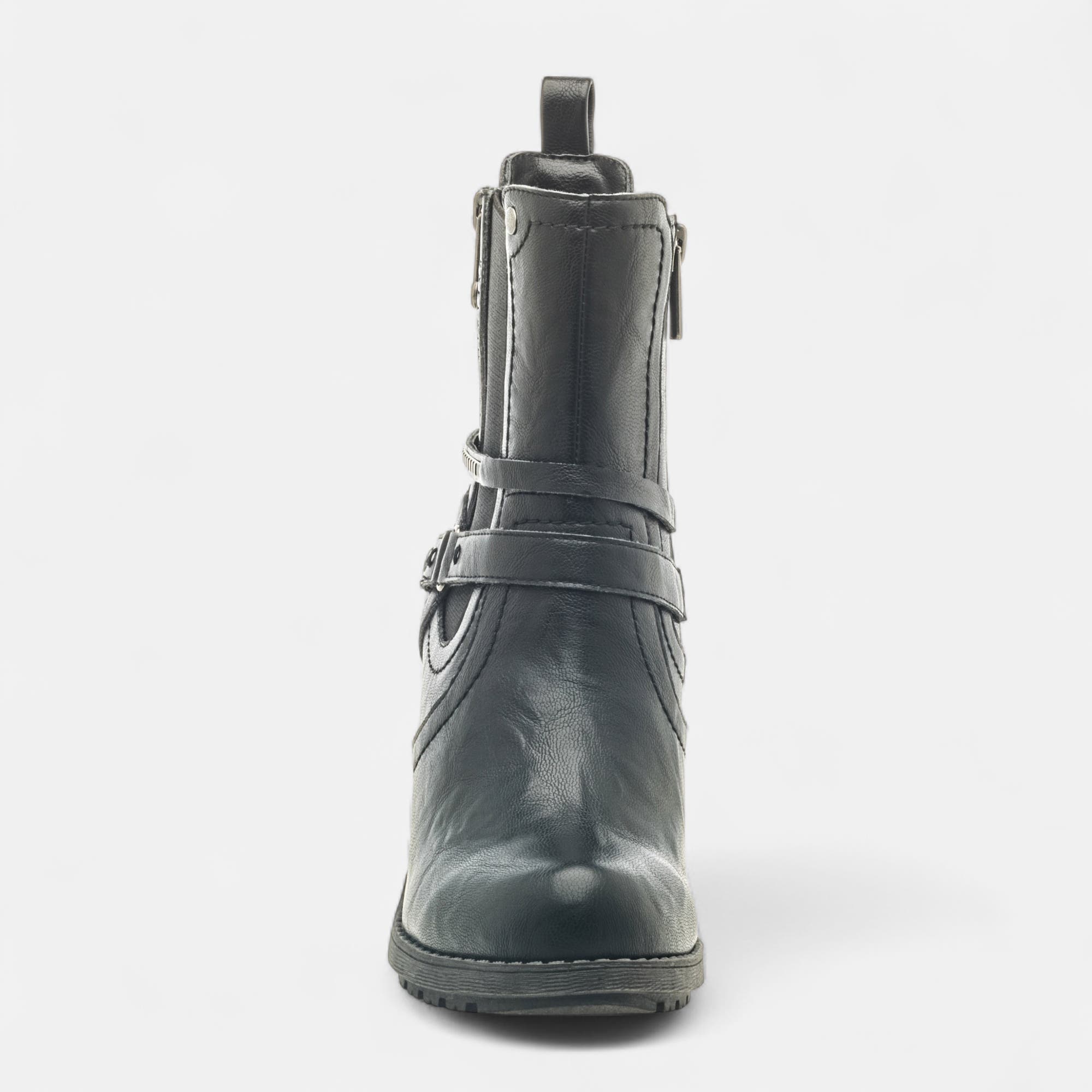 Boots chelsea à talon Femme noir
