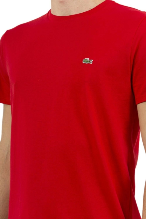 Tee shirt lacoste th6709 240 rouge