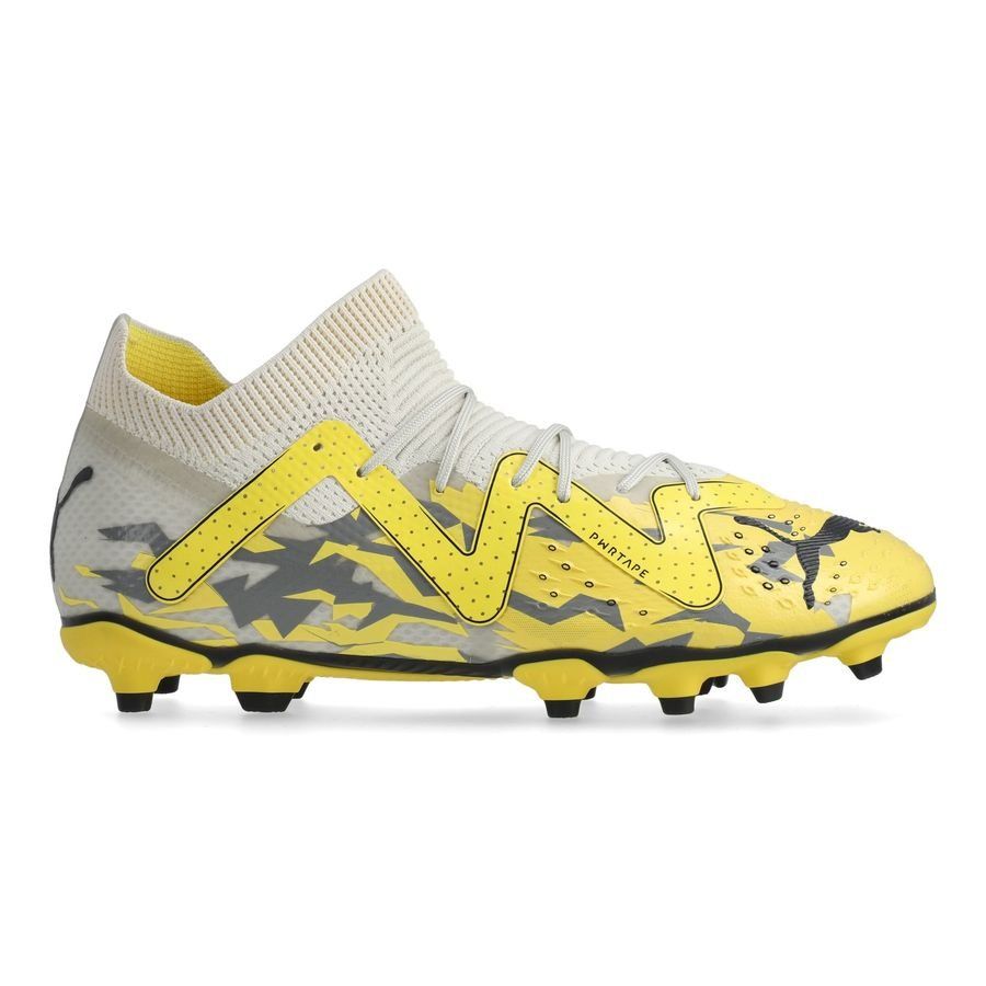 PUMA Future Pro FG/AG Voltage - Sedate Gray/Gris/Yellow Blaze Enfant