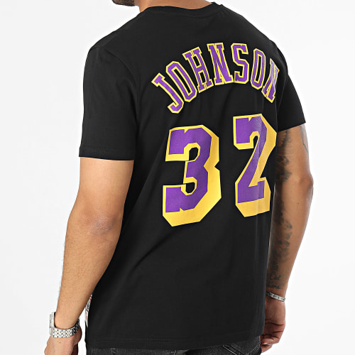 Tee Shirt Team Logo Los Angeles Lakers Noir