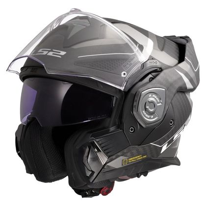 Casque LS2 FF901 ADVANT X CARBON - HORIZON - Gris